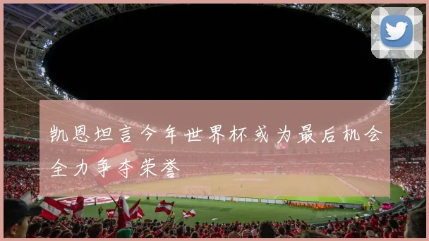 凯恩坦言今年世界杯或为最后机会全力争夺荣誉